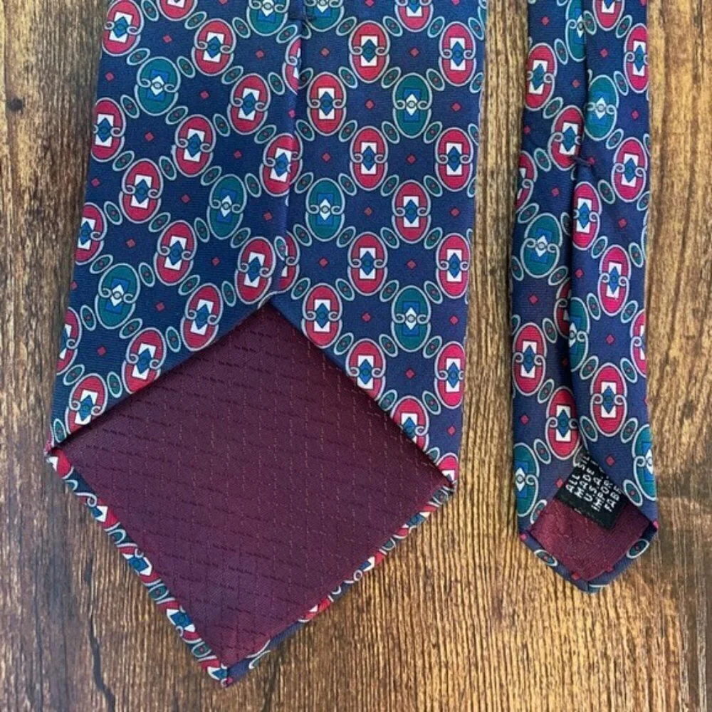 Christian Dior Vintage 100% Silk Tie - Picture 6 of 6